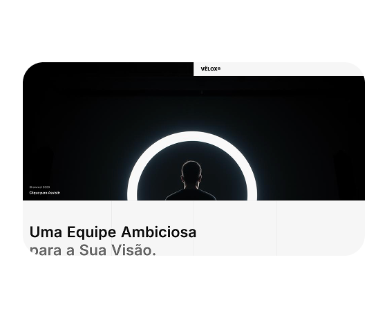 Exemplo de site profissional desenvolvido pela Creava Digital